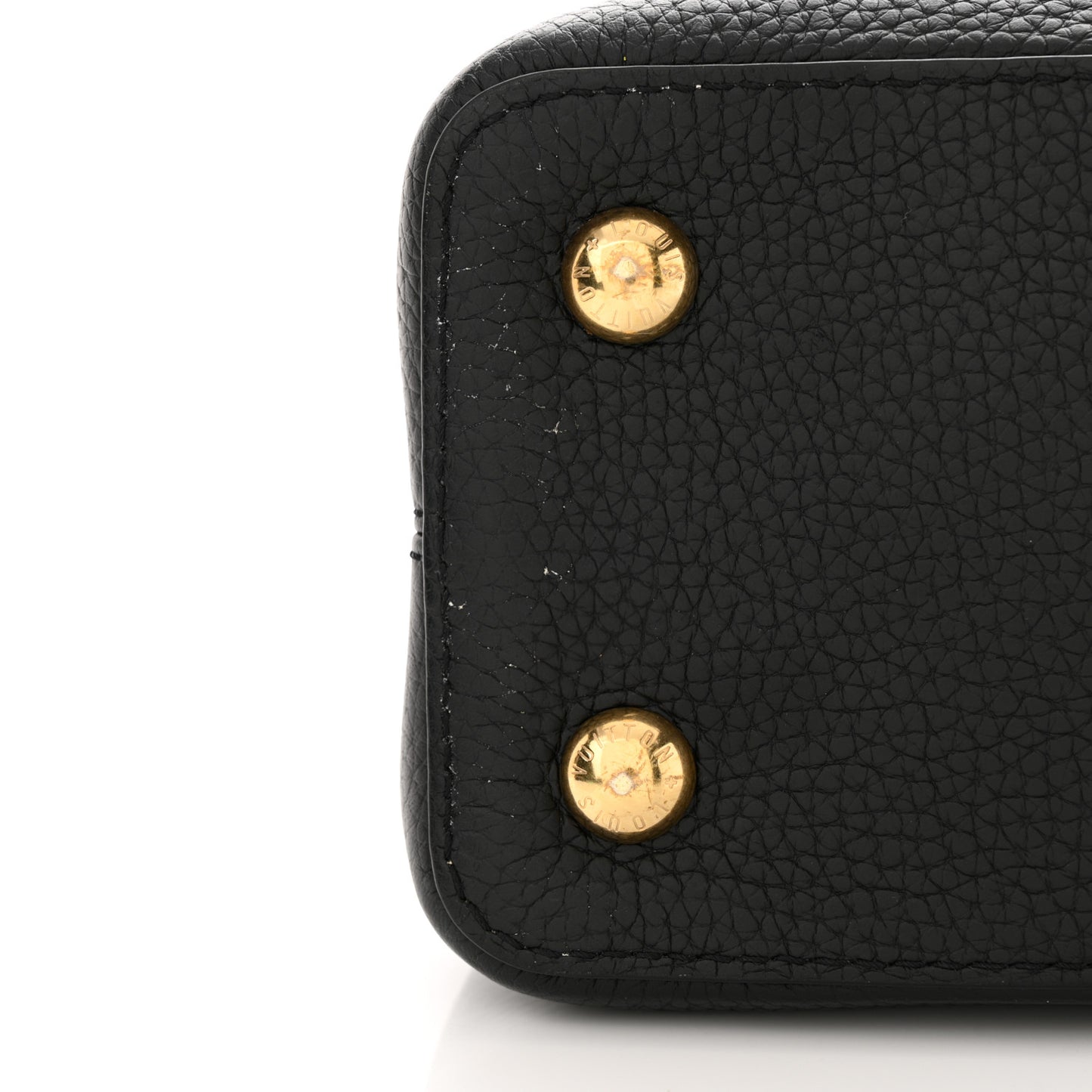 Taurillon Capucines PM Black Rose Berlingot