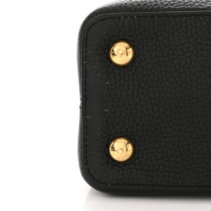Louis Vuitton Taurillon Capucines PM Black Rose Berlingot 14 of 14