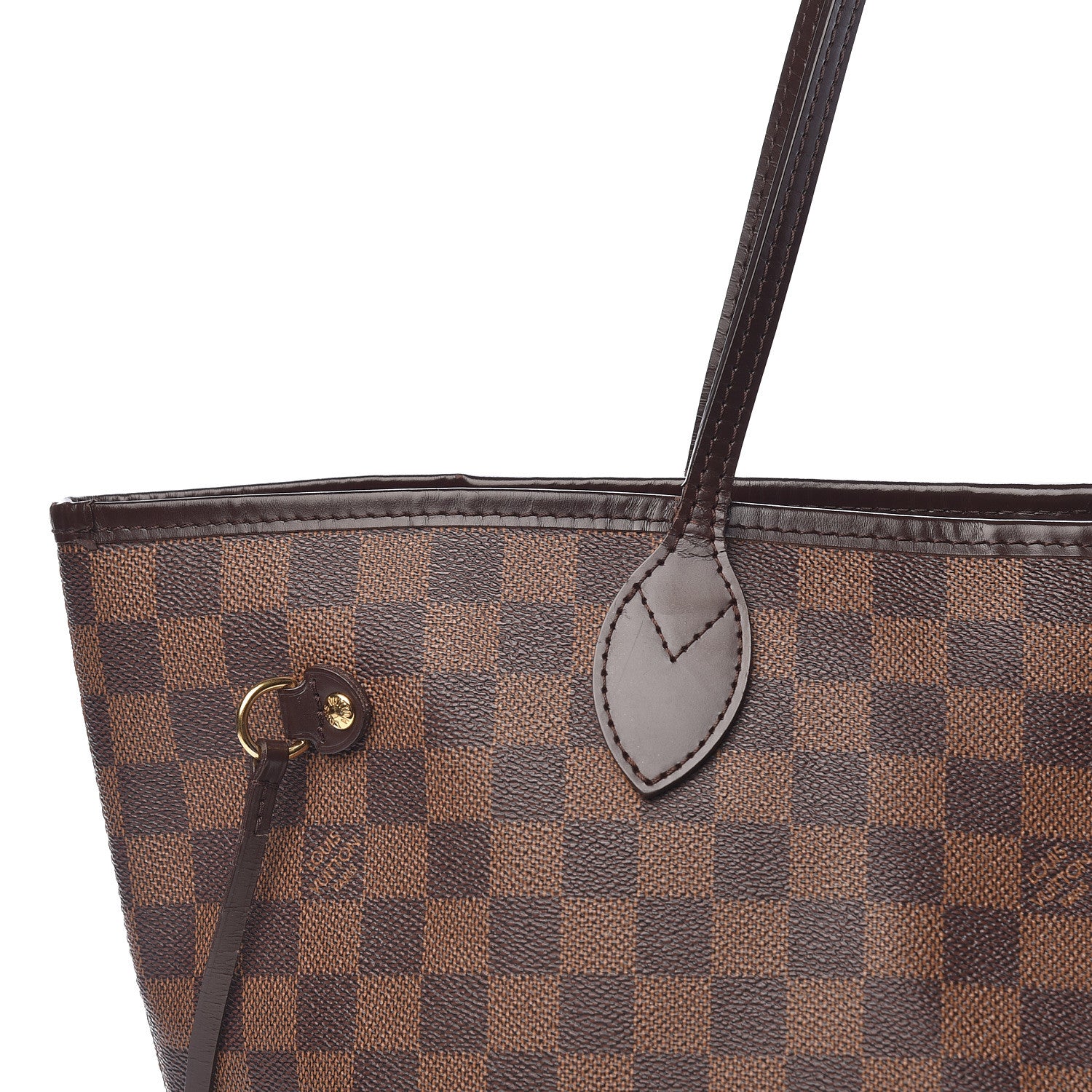 Louis Vuitton Damier Ebene Neverfull MM 13 of 14