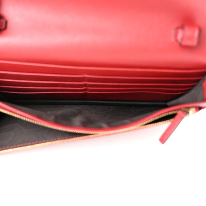 Gucci Microguccissima Crossbody Wallet Red 5 of 10