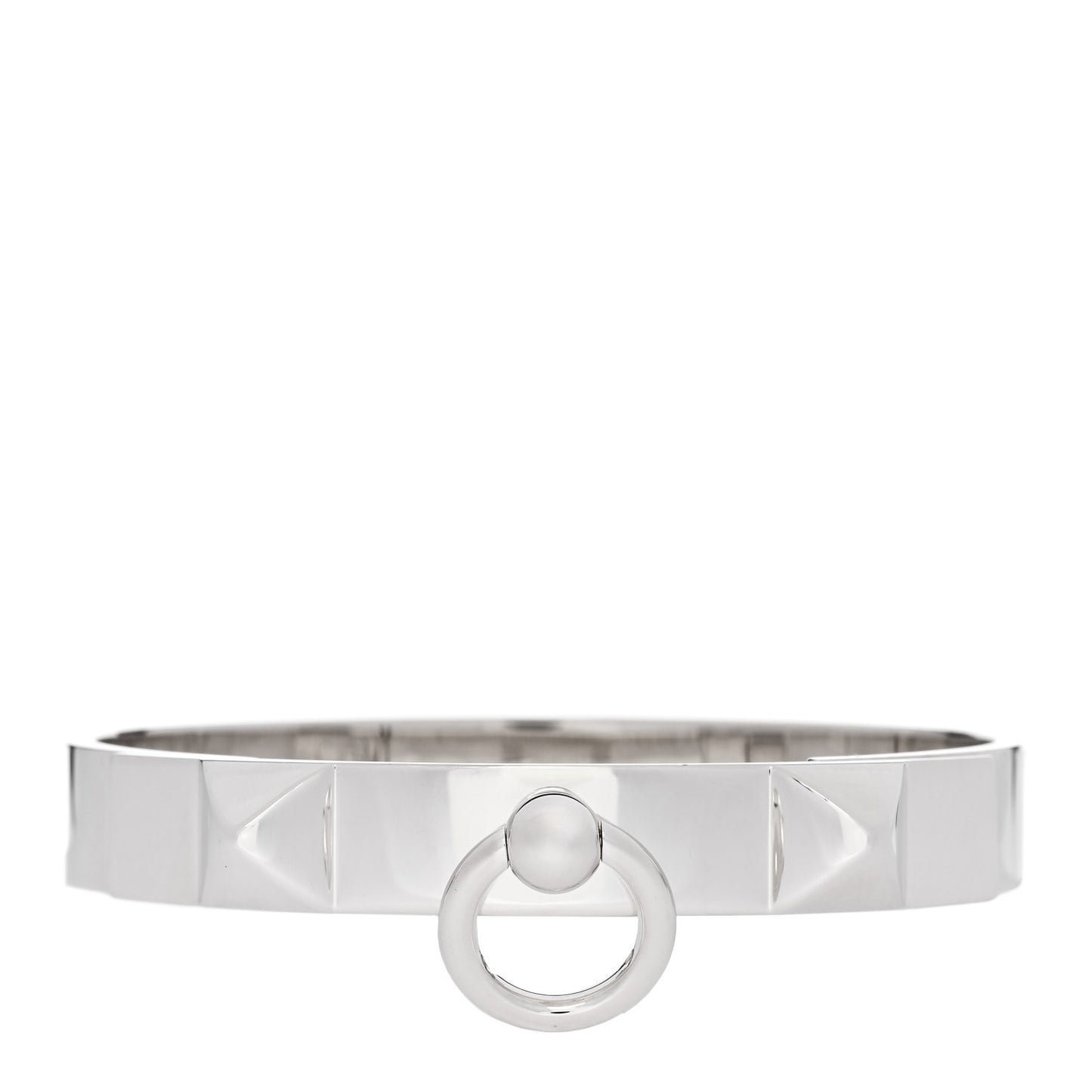 Sterling Silver PM Collier De Chien Bracelet ST