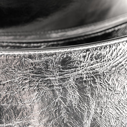 Balenciaga Smooth Metallic Calfskin Large Lindsay Shoulder Bag Silver 12 of 20