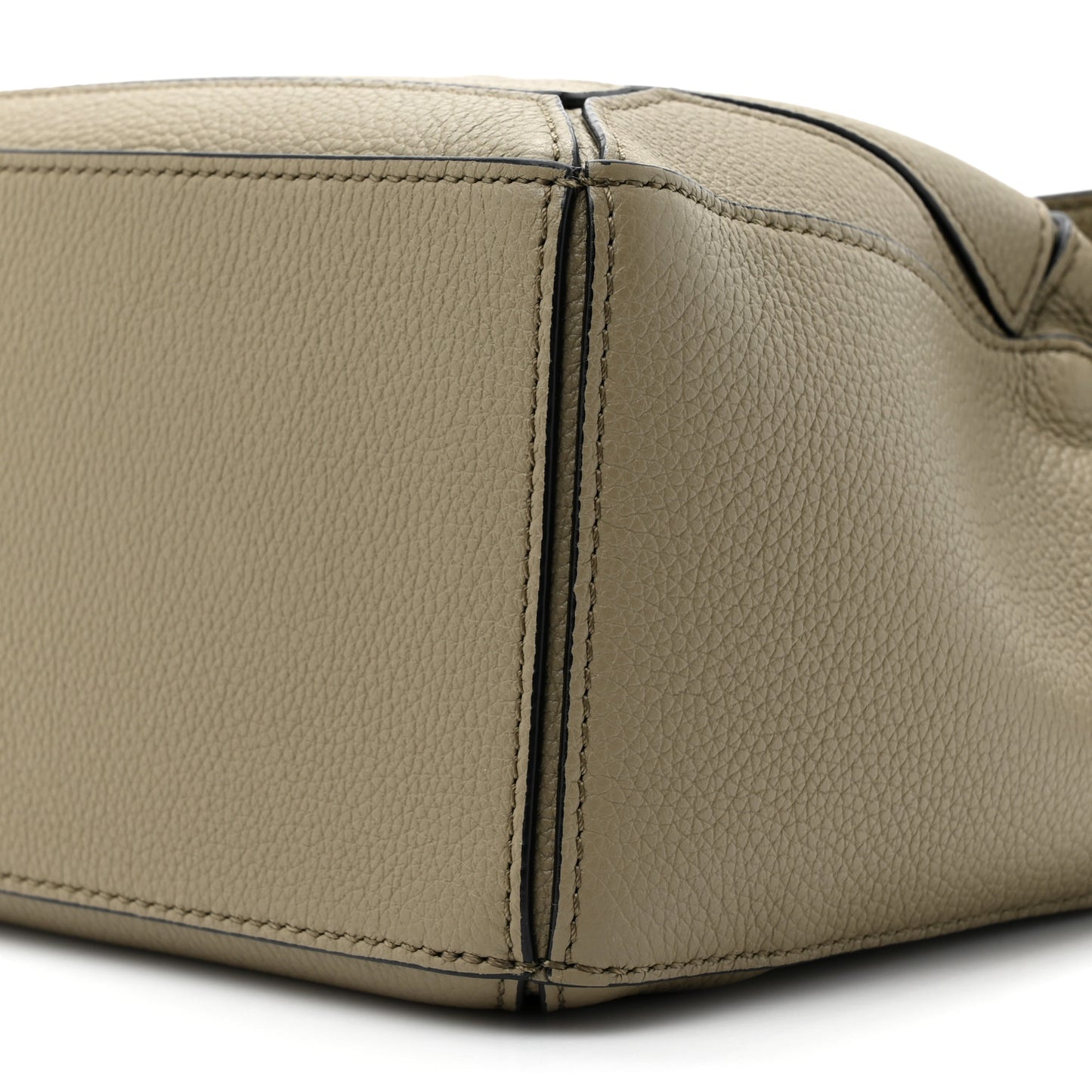 Calfskin Small Puzzle Bag Artichoke Green