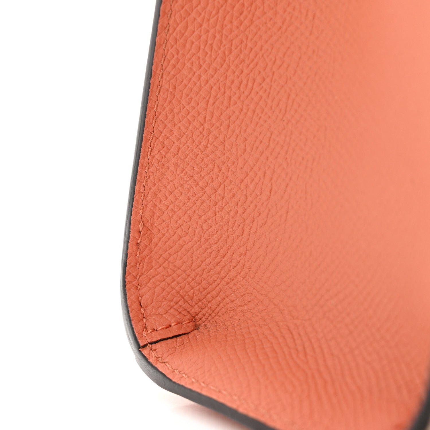 Moynat Carat Calfskin Bicolor Gabrielle PM Peche Powder 11 of 11