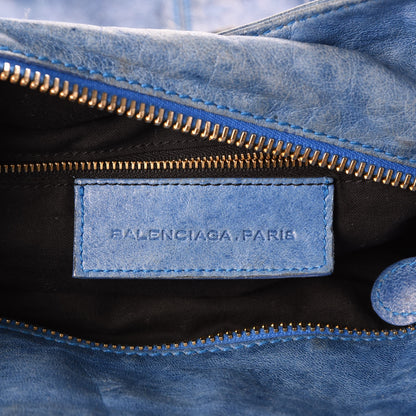 Balenciaga Chevre Giant 21 Gold Hardware Brief French Bleu 8 of 20