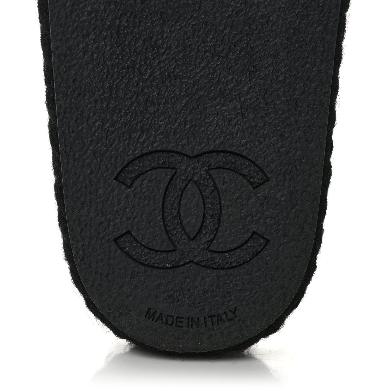 Chanel Braided Knit CC Mules 38 Black Gold 6 of 9