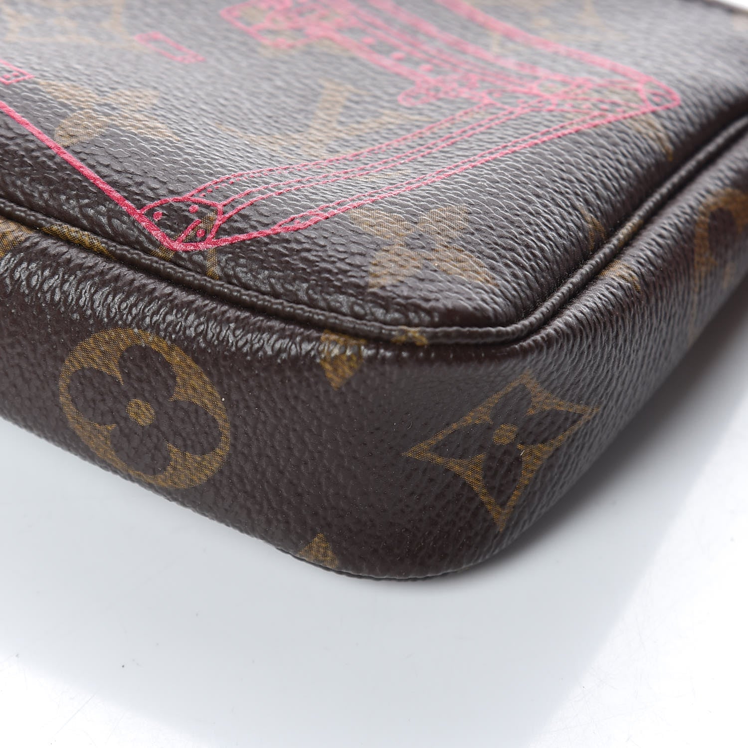 Louis Vuitton Monogram 2014 Christmas Animation Mini Pochette Accessories 9 of 9