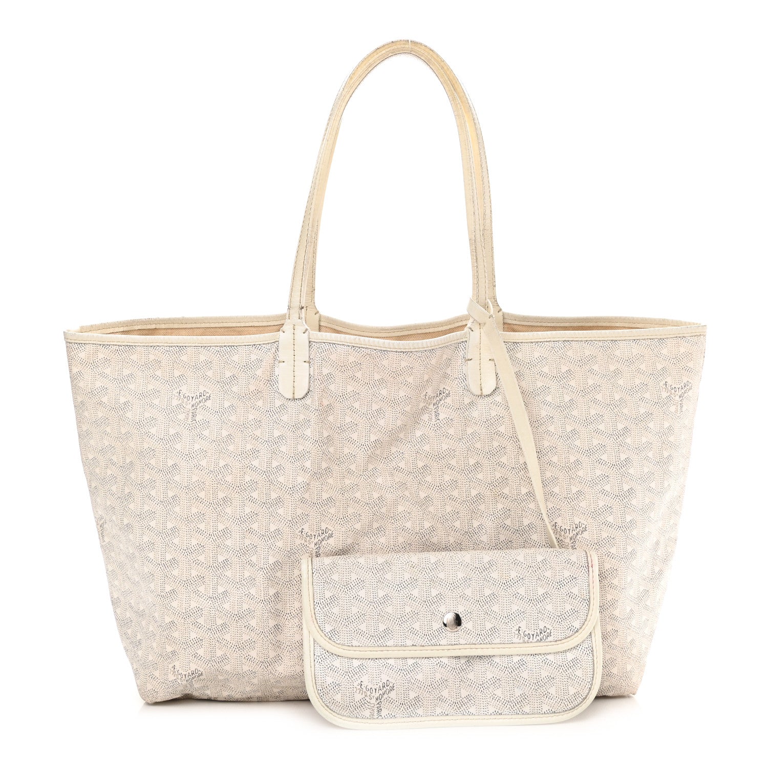 Goyard Goyardine Saint Louis PM White 1 of 12
