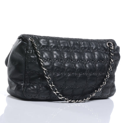 Chanel Lambskin Double Stitch Maxi Flap Black 3 of 7