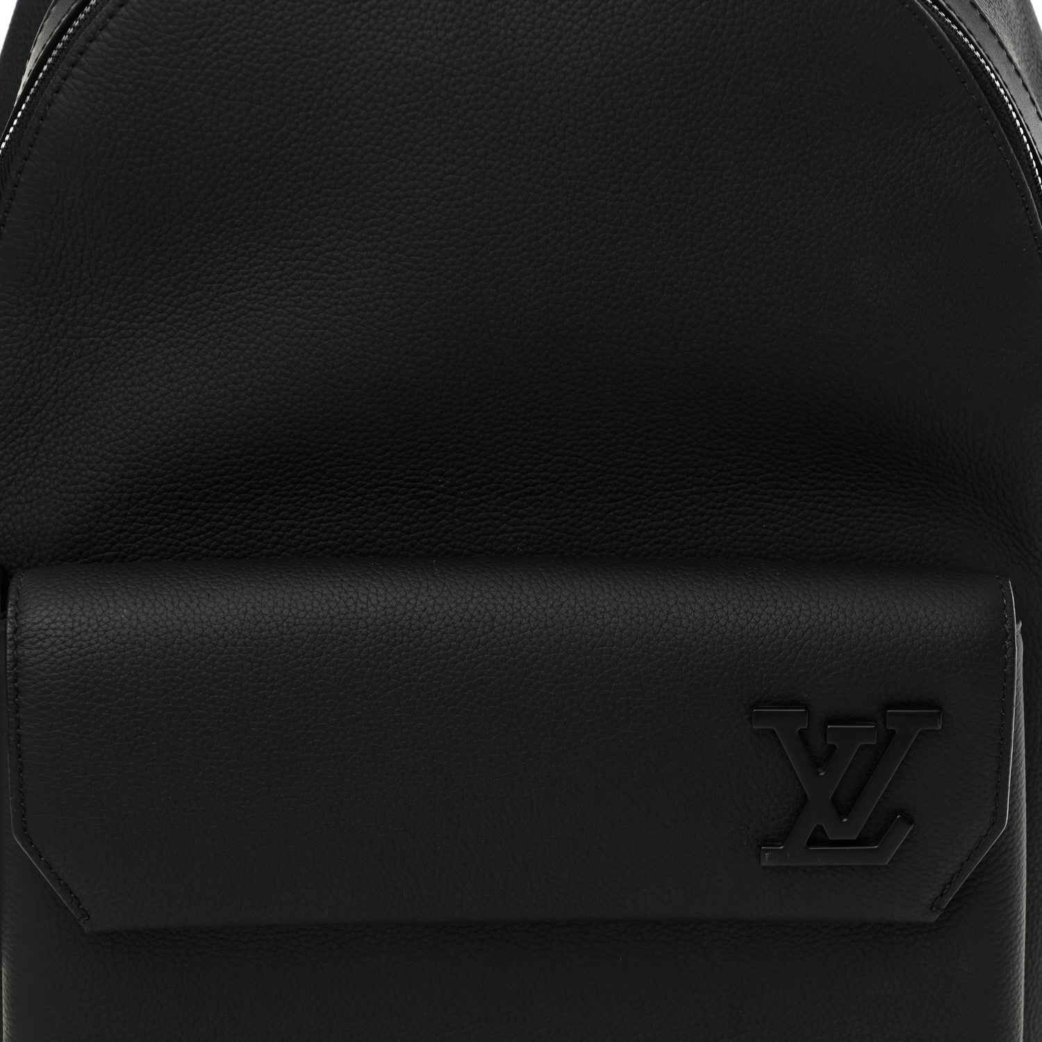 Louis Vuitton Aerogram Takeoff Backpack Black 8 of 12