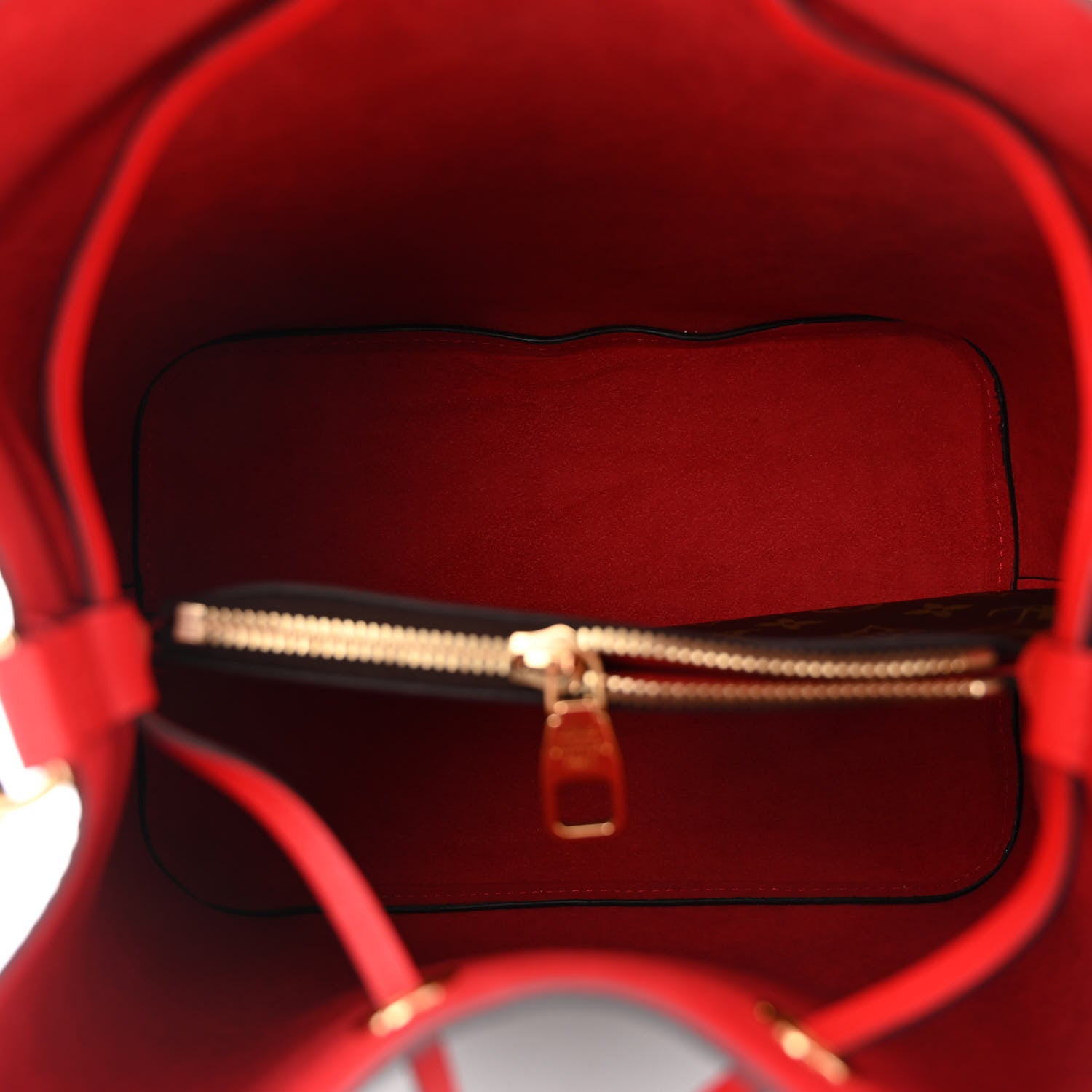 Louis Vuitton Monogram Neonoe MM Coquelicot 5 of 9