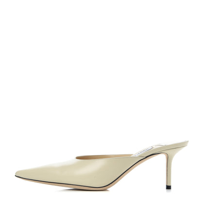 Jimmy Choo Calfskin Rav 65 Pointed Toe Mule Pumps 40.5 Linen 1 of 15