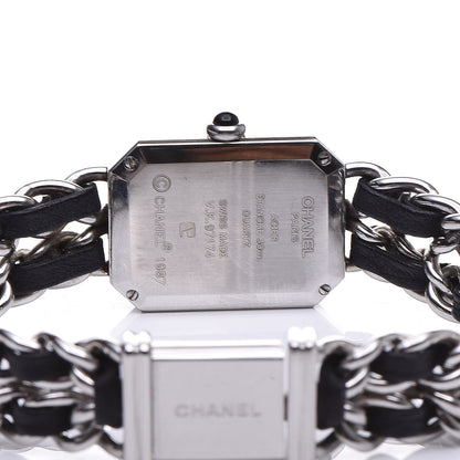 Chanel Stainless Steel Lambskin 20mm Chain Premiere Quartz Watch XL 5 of 6