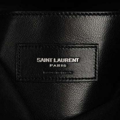 Saint Laurent Calfskin Tri-quilt Monogram West Hollywood Clutch Black 6 of 7