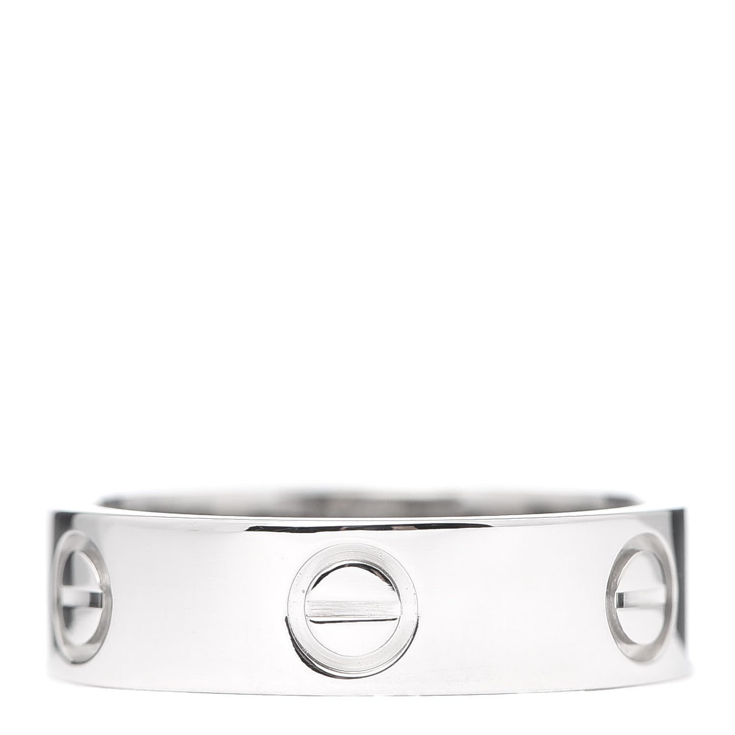 Platinum 5.5mm LOVE Ring 55 7.25