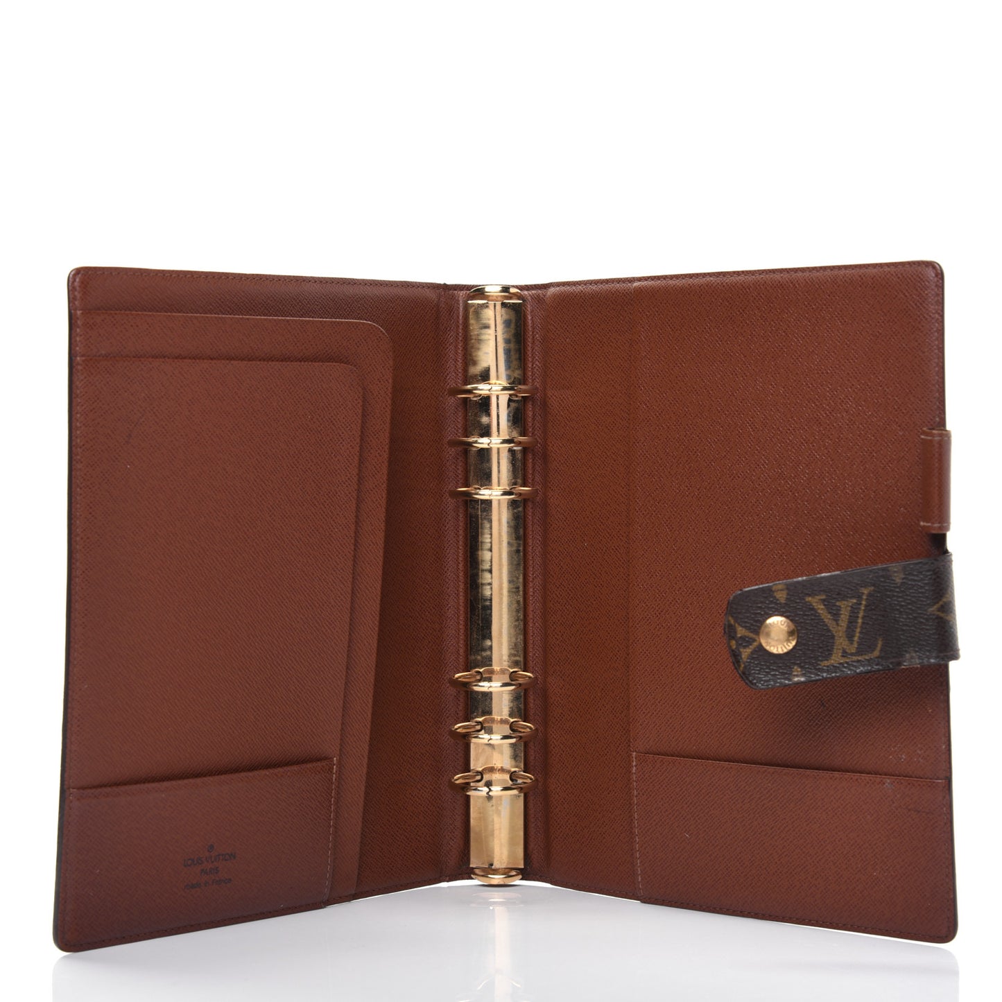 Monogram Large Ring Agenda Cover