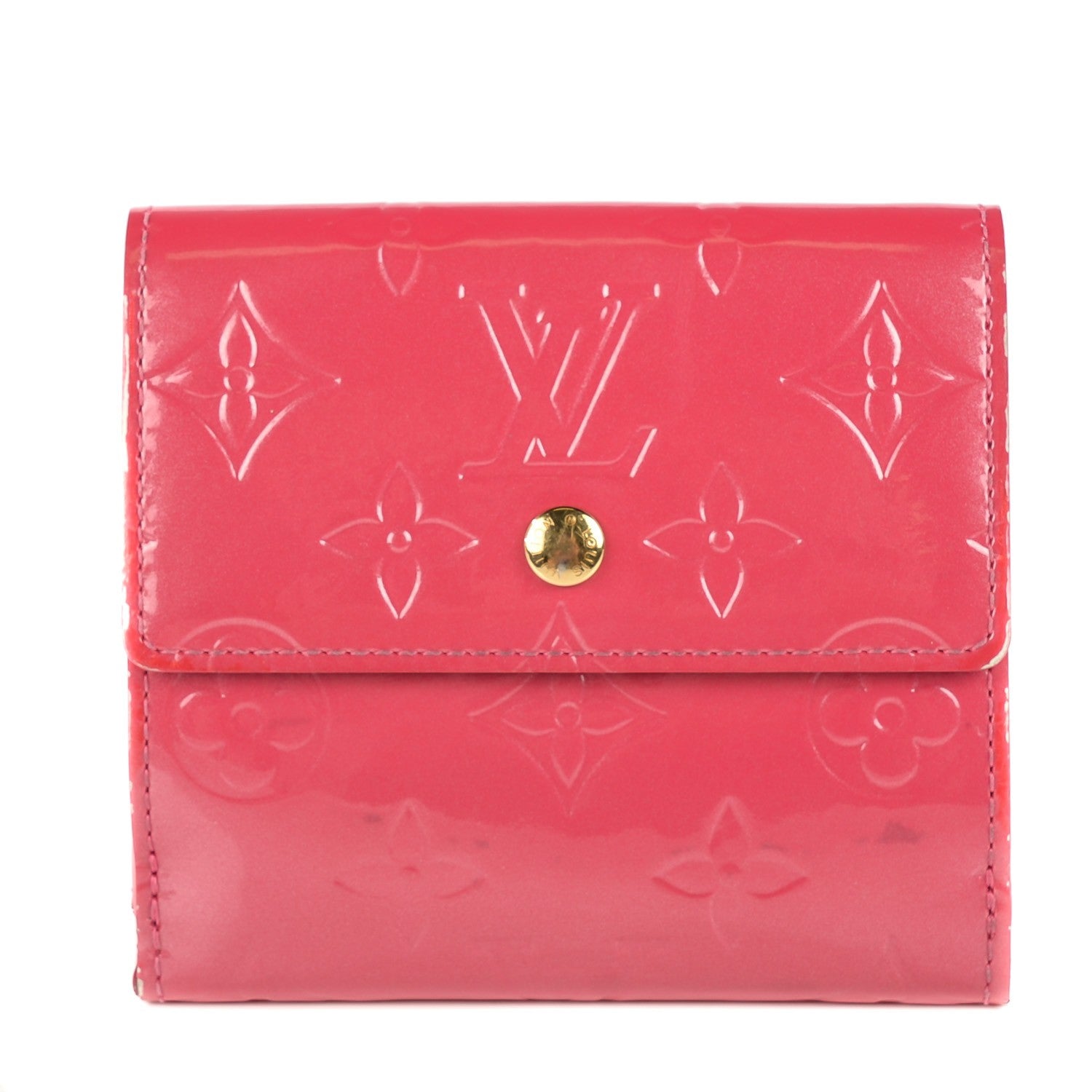 Louis Vuitton Vernis Elise Wallet Framboise 1 of 11