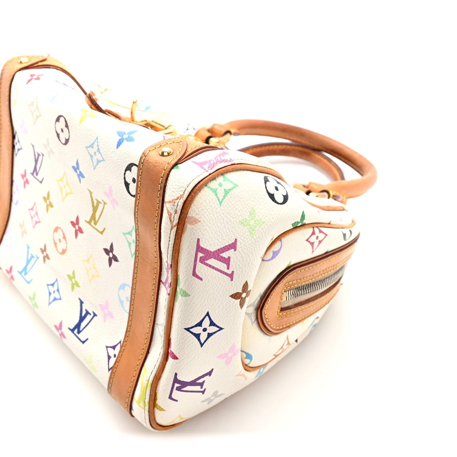 Louis Vuitton Monogram Multicolor Priscilla White 9 of 9