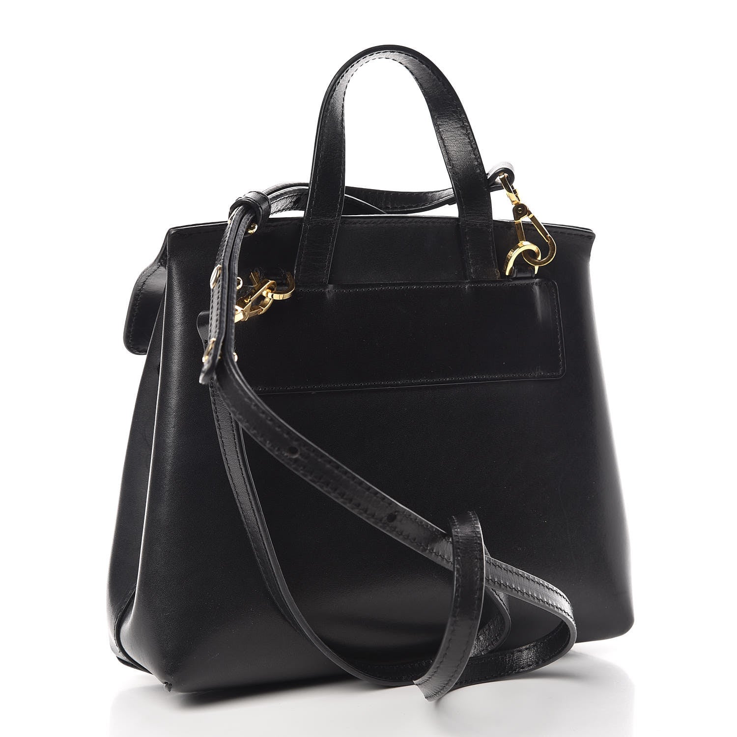 Mansur Gavriel Calfskin Mini Mini Lady Bag Black 3 of 11