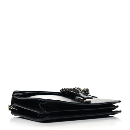 Gucci Pebbled Calfskin Small Dionysus Shoulder Bag Black 4 of 12
