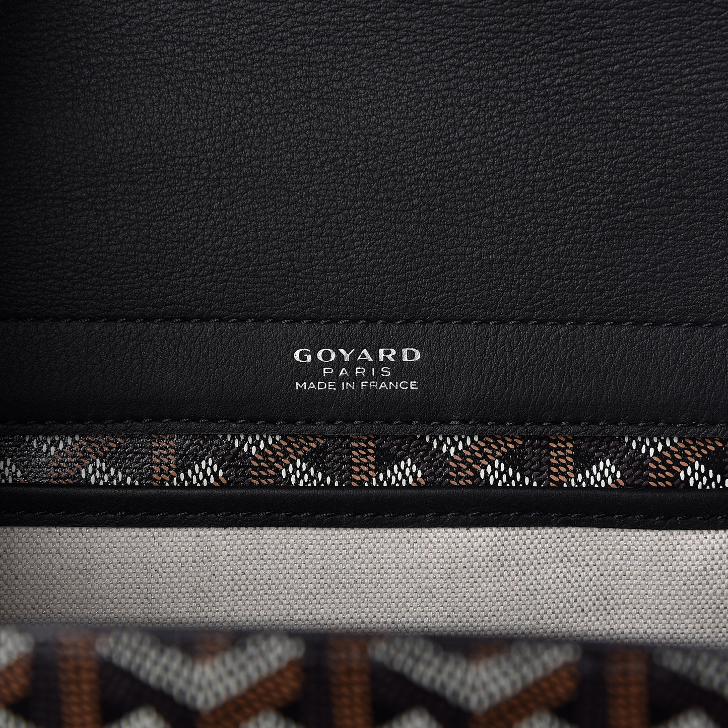 Goyardine Rouette PM Black