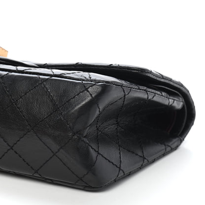 Chanel Aged Calfskin Quilted 2.55 Reissue 225 Flap Black 8 of 8
