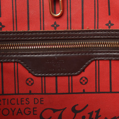 Louis Vuitton Damier Ebene Neverfull MM 6 of 16
