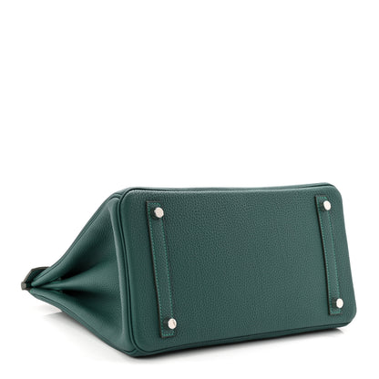 Hermes Togo Birkin 30 Malachite 4 of 11