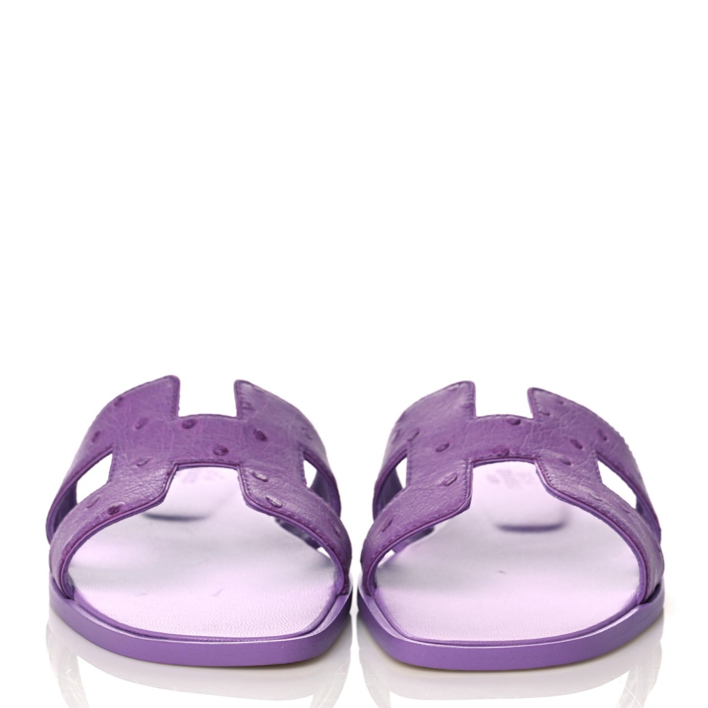 Ostrich Oran Sandals 36 Violet