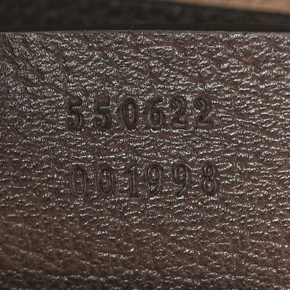Gucci GG Supreme Monogram Web Small Ophidia Top Handle Shoulder Bag Brown 7 of 13
