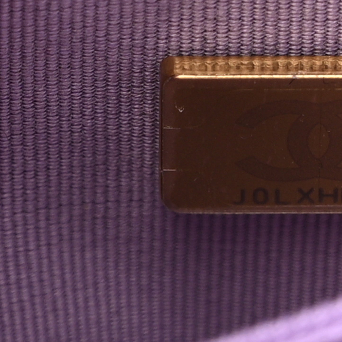 Shiny Aged Calfskin Quilted Nano Kelly Shopper Lilac