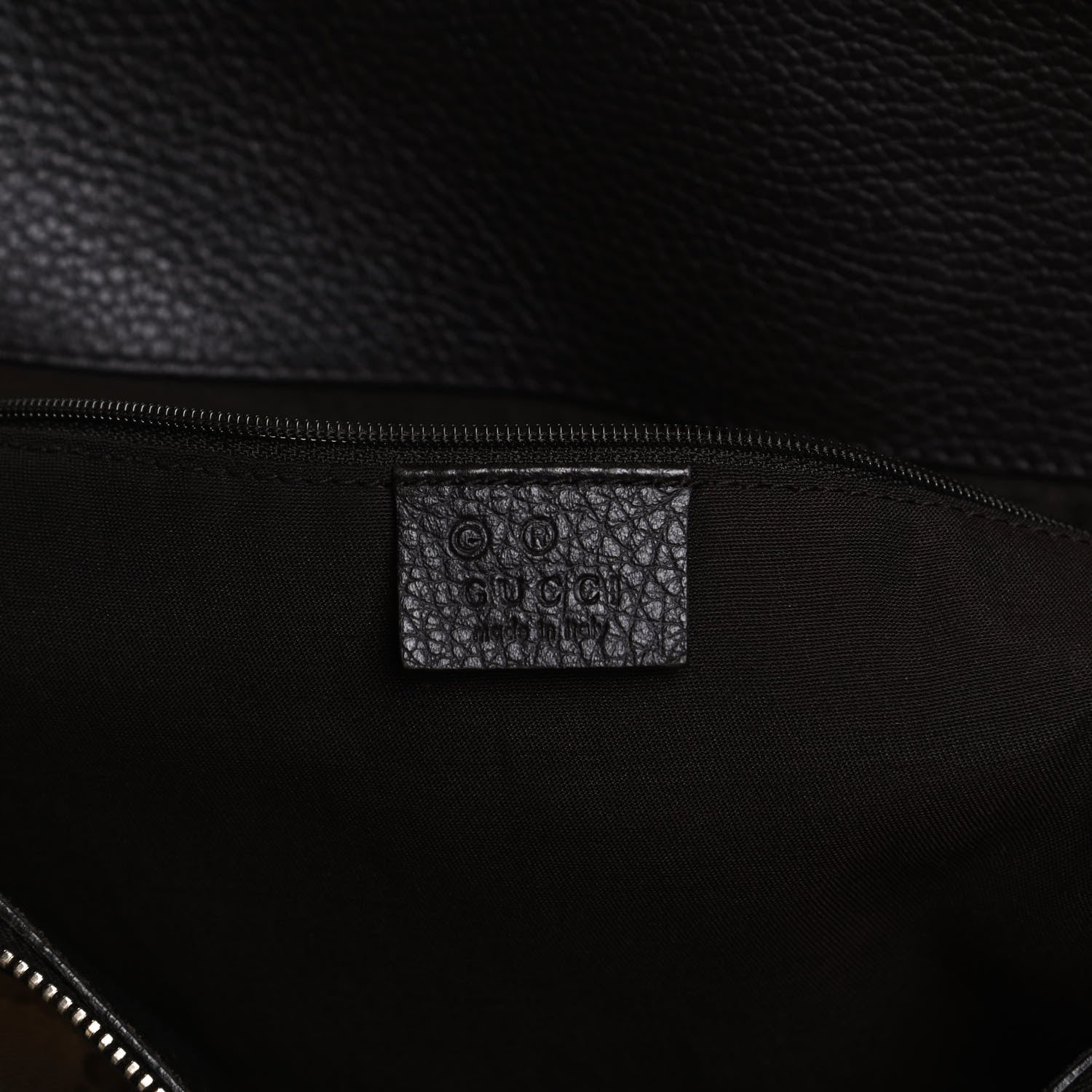 Gucci Crystal Monogram Large D Gold Ring Tote Dark Brown 6 of 14