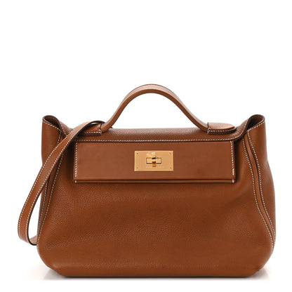 Hermes Barenia Faubourg 24/24 29 Fauve 1 of 11
