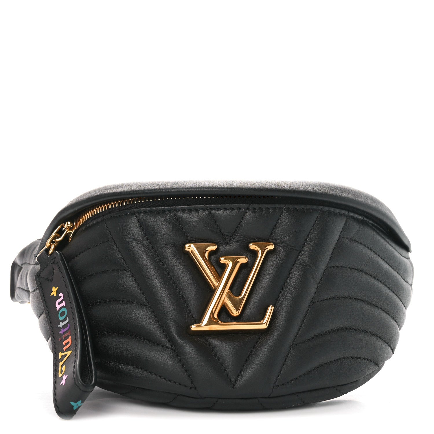 Louis Vuitton Monogram New Wave Bumbag Black 1 of 9