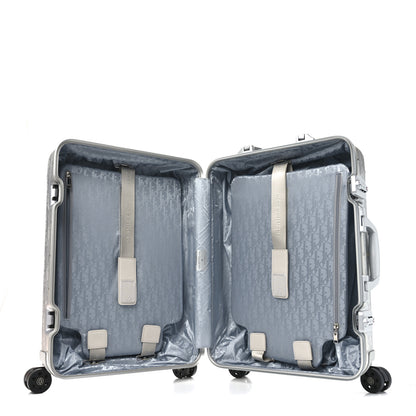 Christian Dior X RIMOWA Aluminum Gradient Cabin Luggage Silver 4 of 9