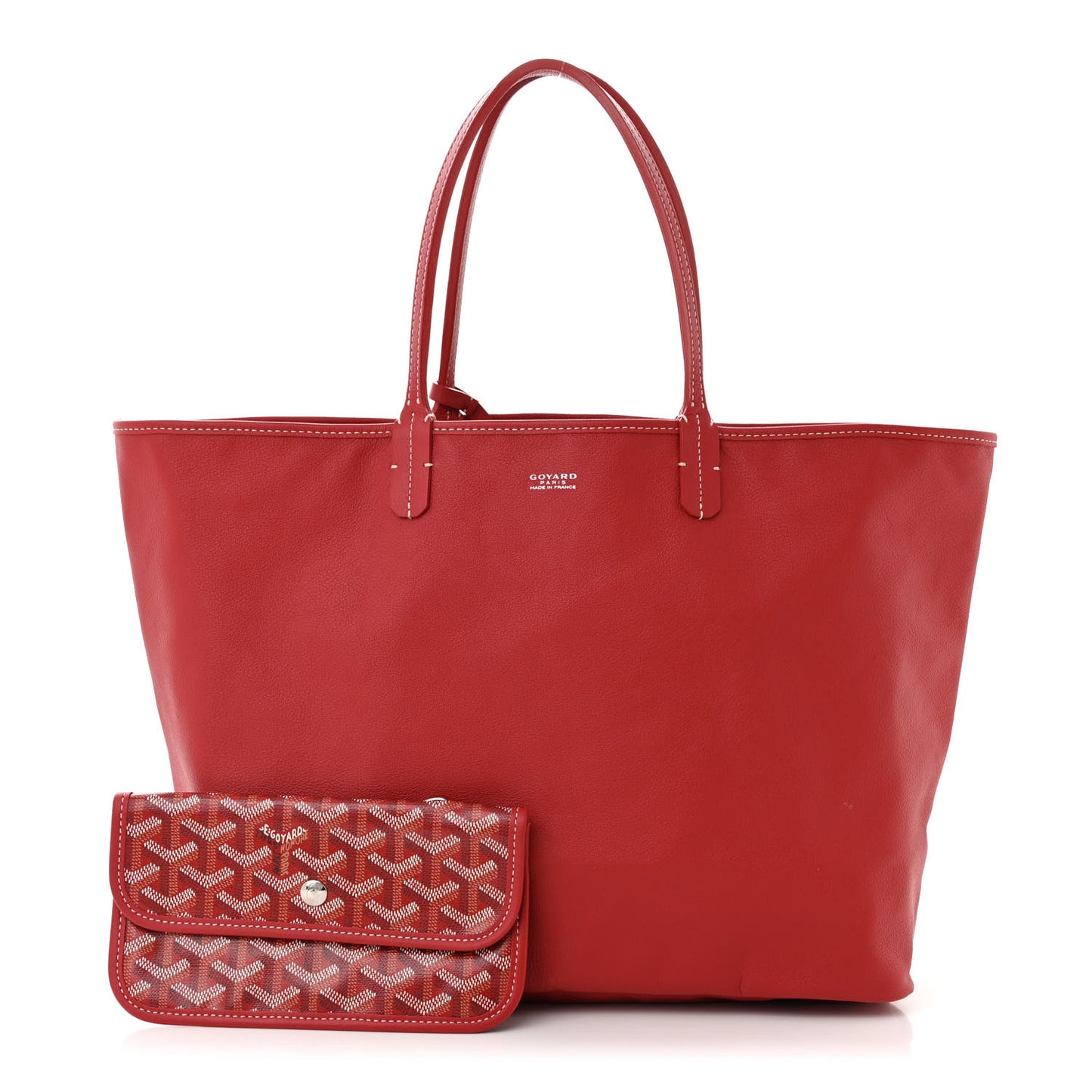 Goyardine Reversible Anjou PM Red
