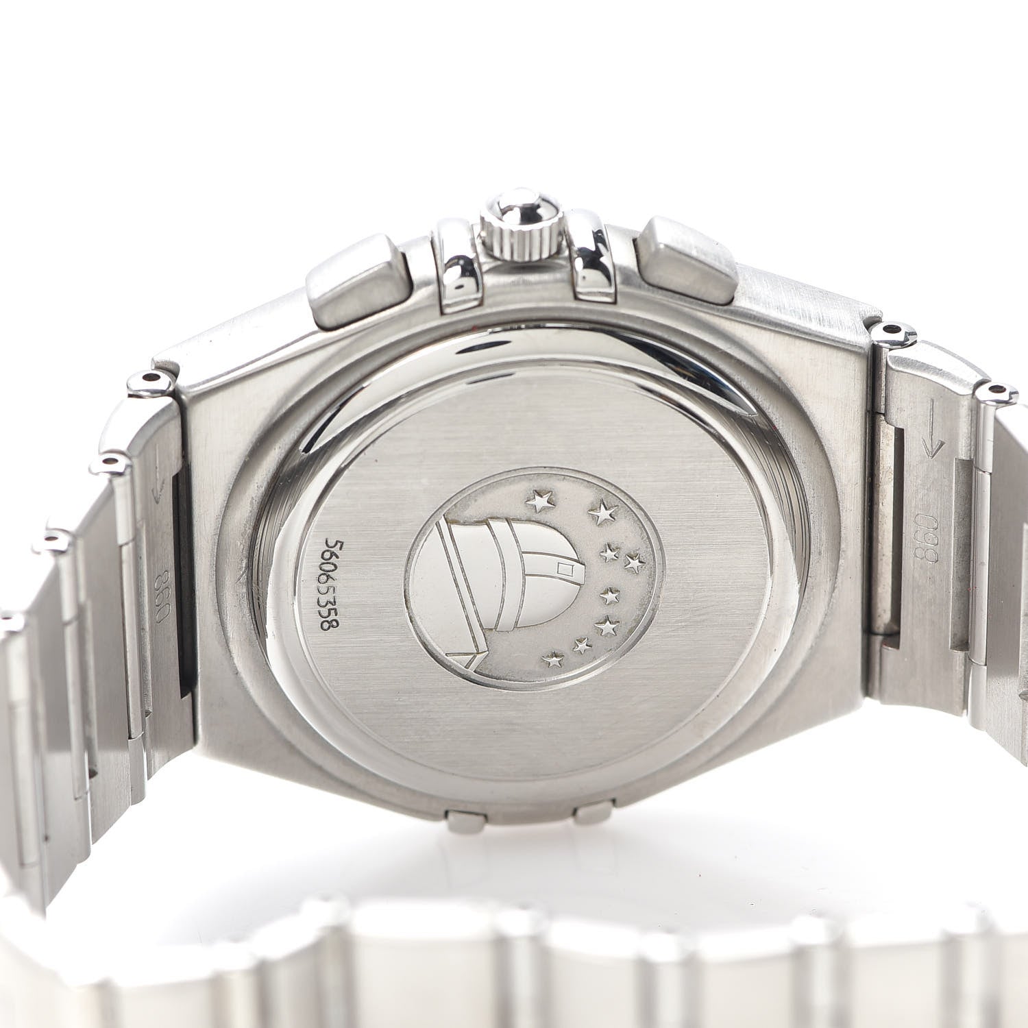 Omega Stainless Steel 38mm Constellation Chronograph Automatic Watch White 1542.30.00 4 of 7