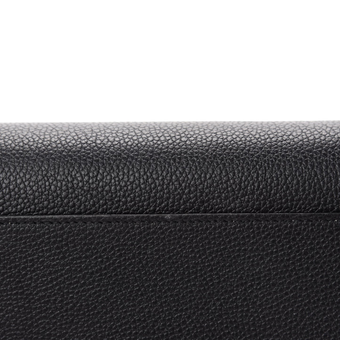 Grained Calfskin Small Sac De Jour Black
