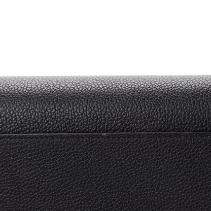Saint Laurent Grained Calfskin Small Sac De Jour Black 9 of 13