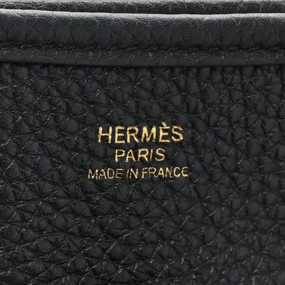 Hermes Taurillon Clemence EVELYNE III PM Black 6 of 13