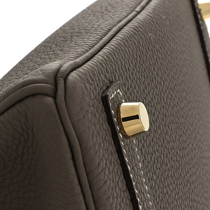 Hermes Togo Birkin 25 Etoupe 7 of 33