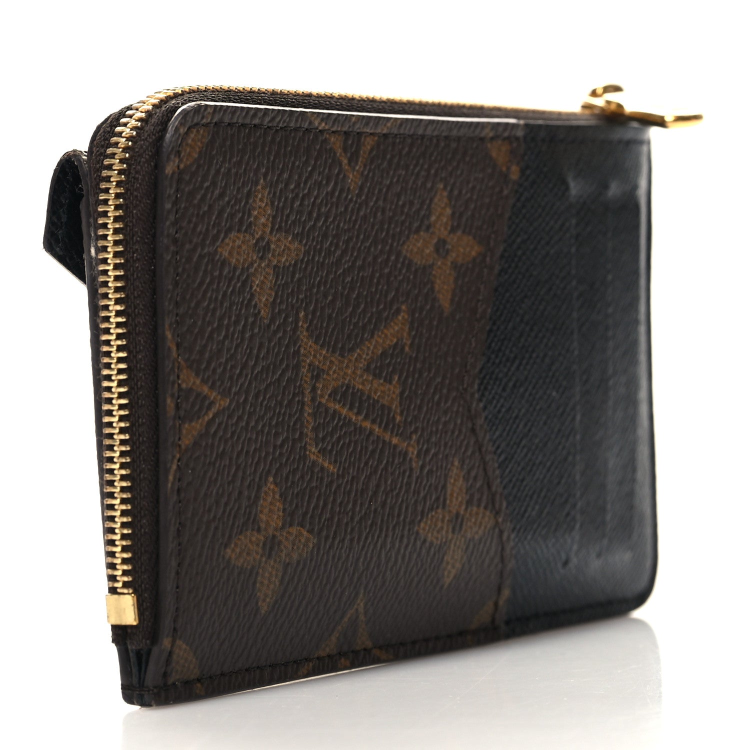 Louis Vuitton Monogram Recto Verso Card Holder Black 3 of 9