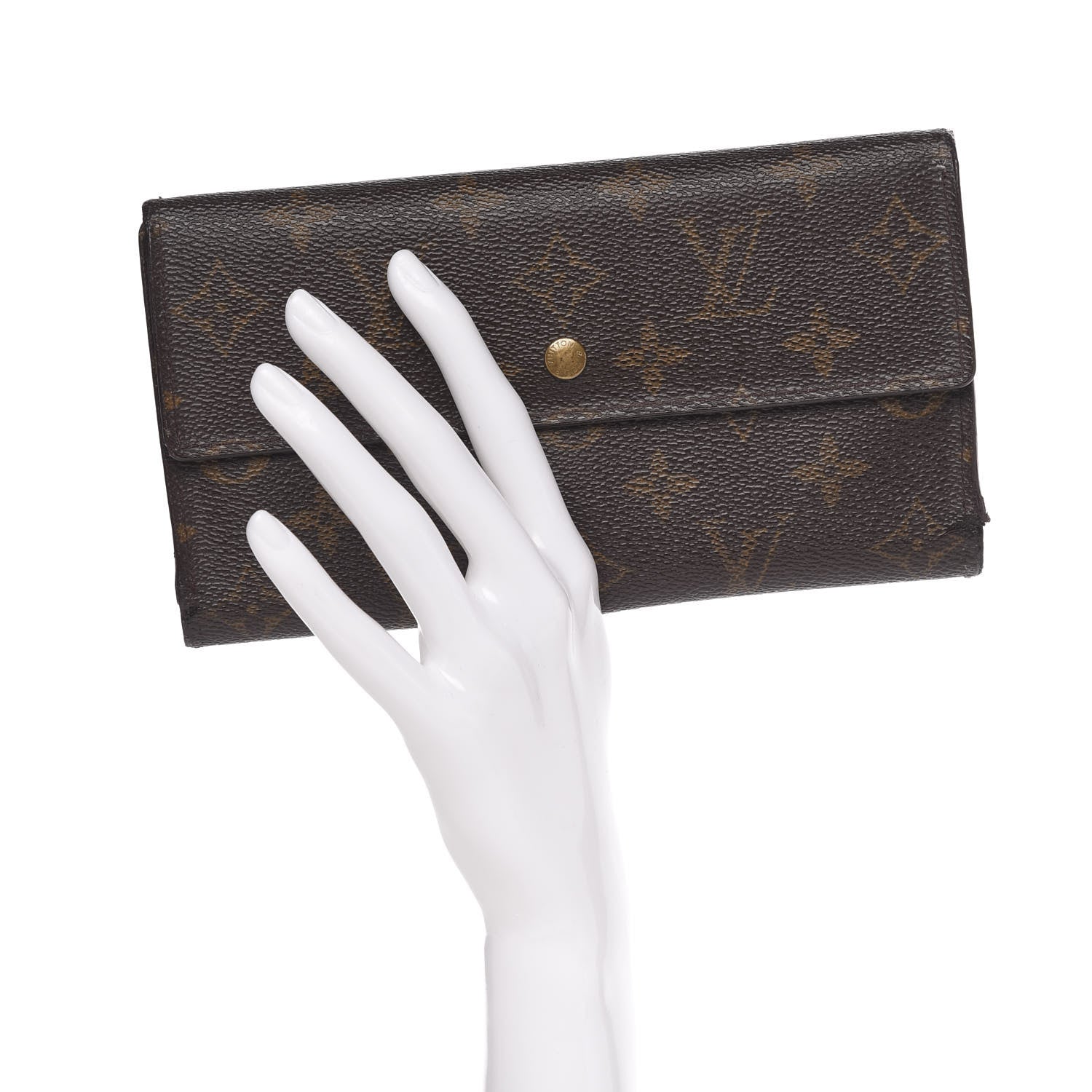 Louis Vuitton Monogram Porte Tresor International Wallet 2 of 13