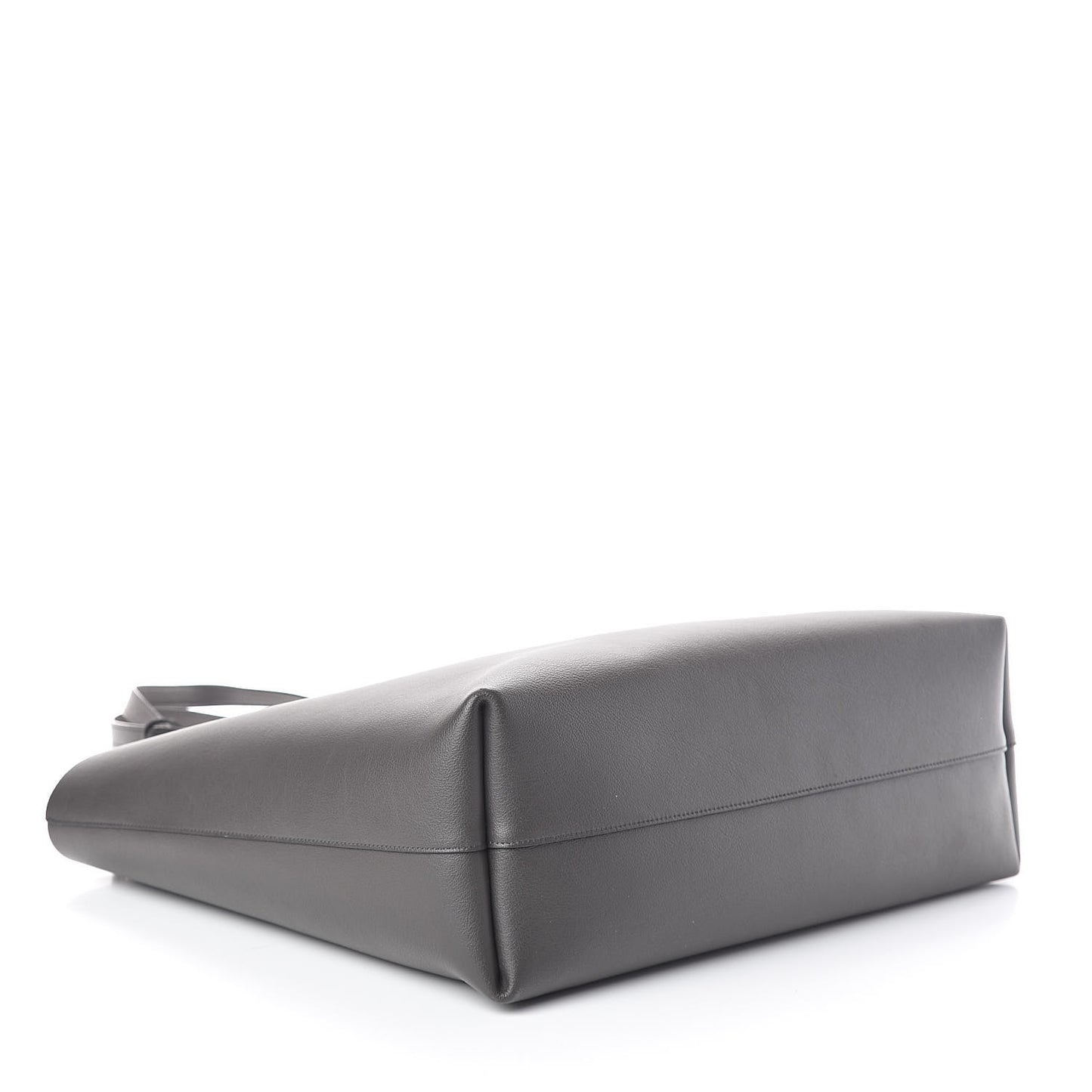 Calfskin Large Shopping Tote Dark Grey