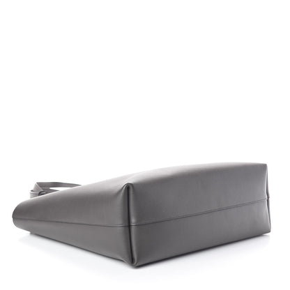 Saint Laurent Calfskin Large Shopping Tote Dark Grey 5 of 10