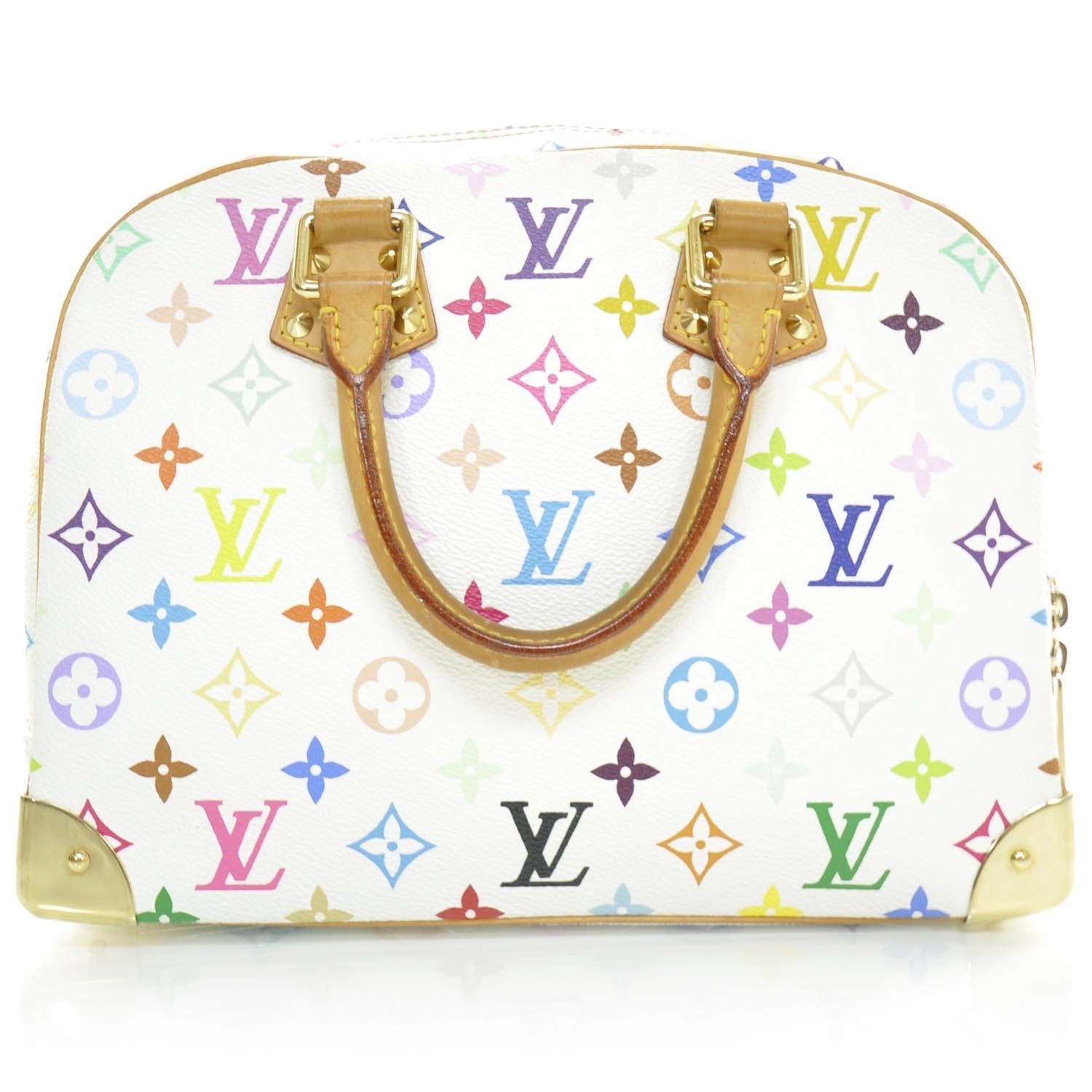 Louis Vuitton Monogram Multicolor Trouville White 4 of 9