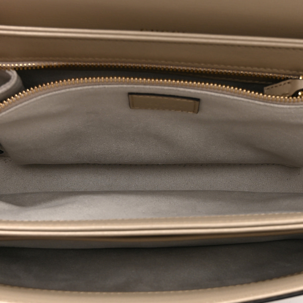Azalea Calfskin Horsebit 1955 Shoulder Bag  Oatmeal