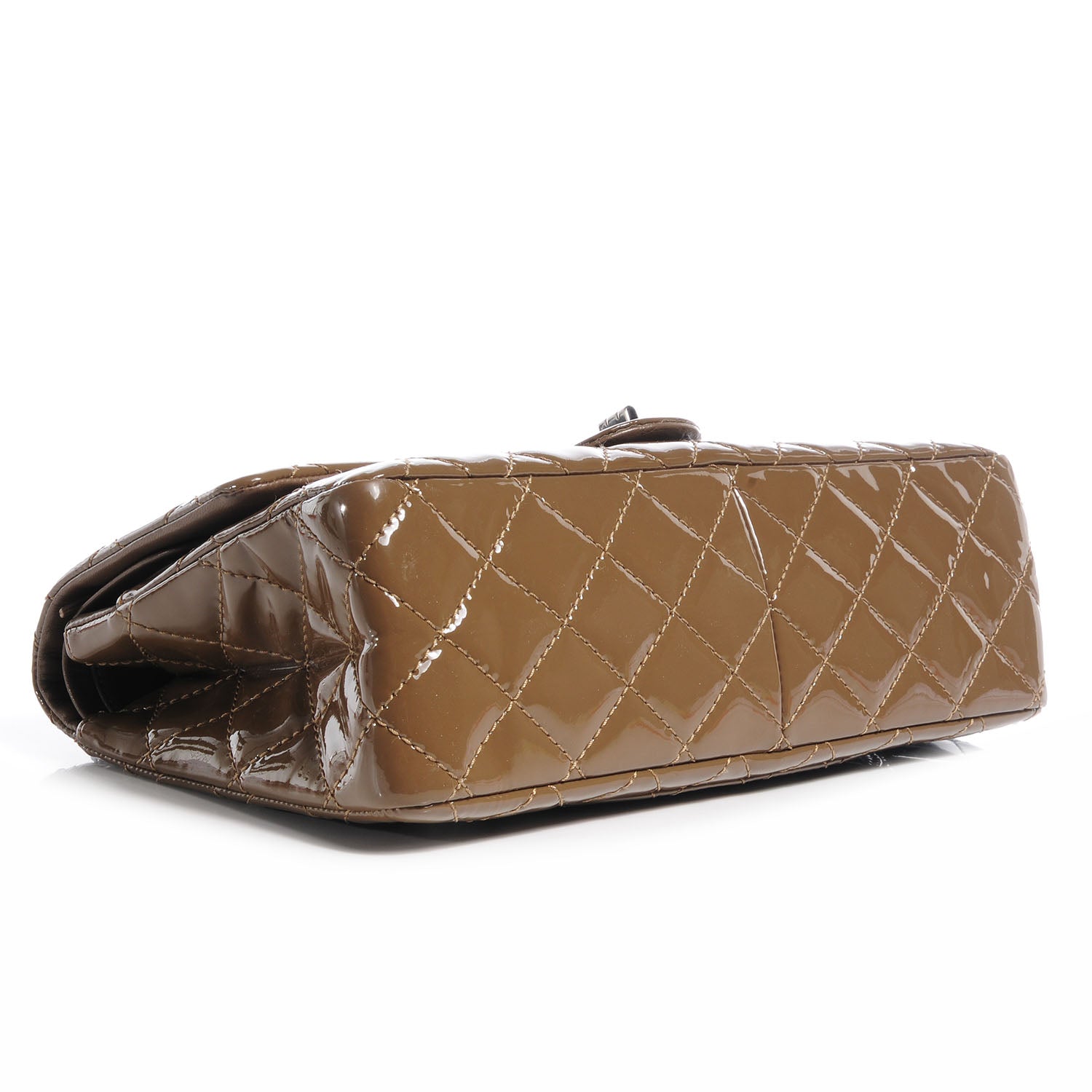 Chanel Patent 2.55 Reissue 226 Flap Taupe 4 of 9
