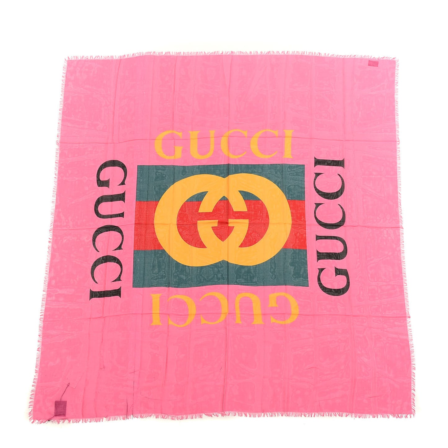 Modal Silk Gucci Two Shawl Fuxia