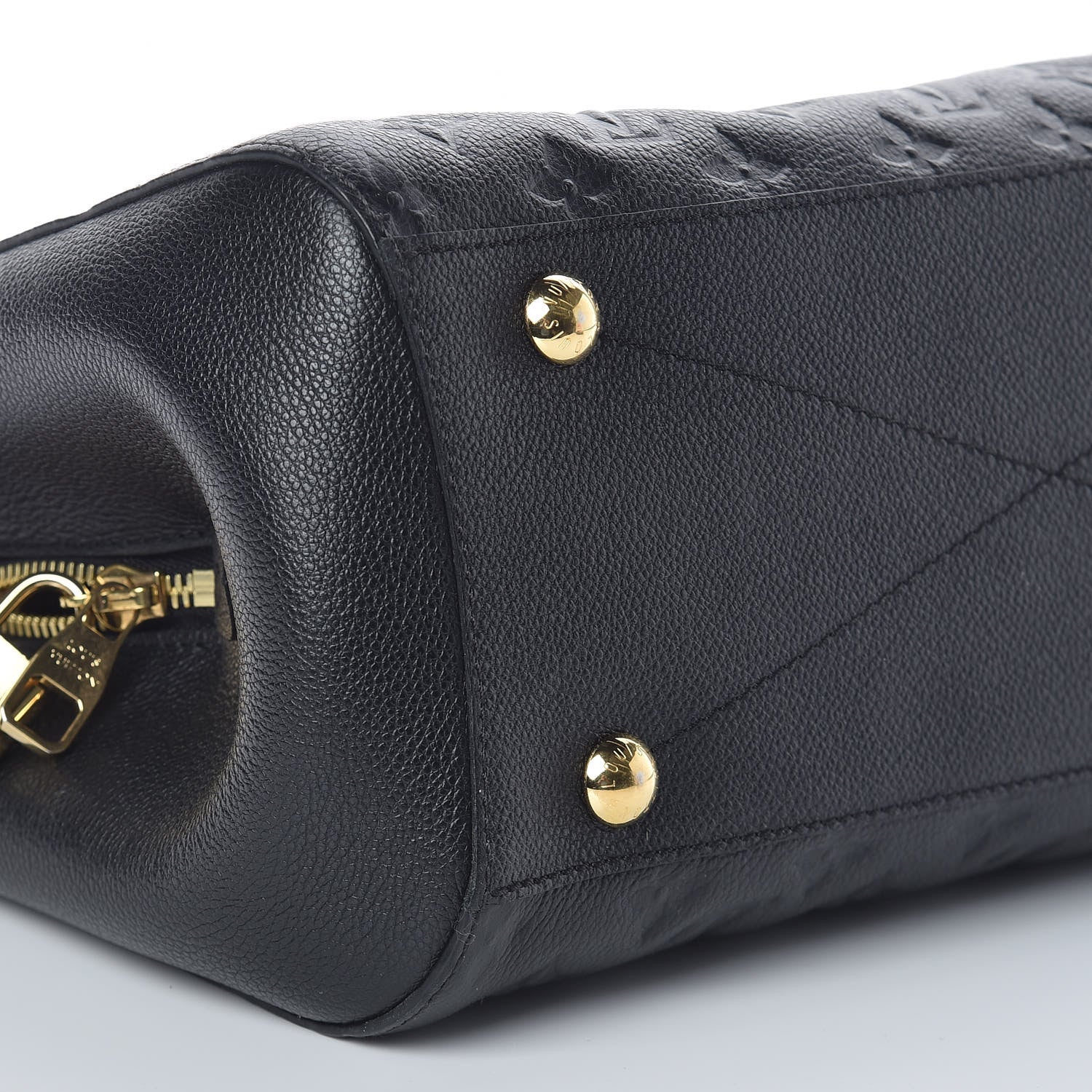 Louis Vuitton Empreinte Montaigne MM Black 7 of 9
